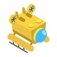 Underwater Diving Concepts vector
