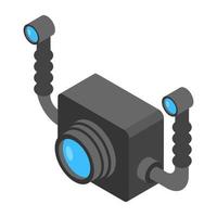 Underwater Camera Concepts vector