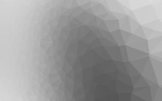 Light Silver, Gray vector triangle mosaic template.