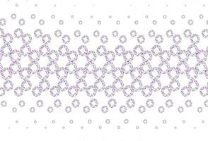 Light purple vector pattern with spheres.