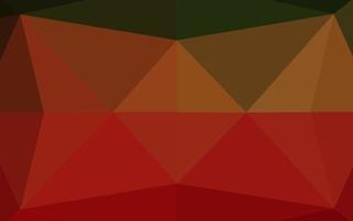 Light Green, Red vector shining hexagonal background.