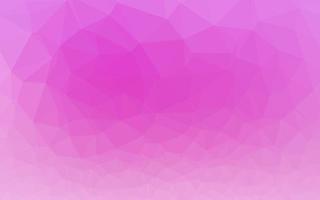 Light Pink vector low poly texture.