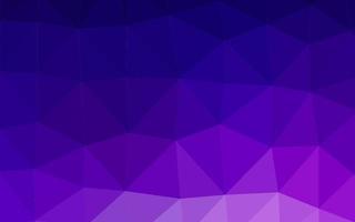 Dark Purple vector low poly layout.