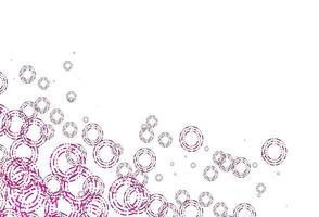 Light Pink vector backdrop with dots.