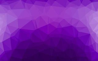 Light Purple vector low poly cover.