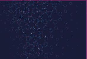 Light pink, blue vector backdrop with dots.