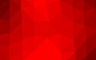 Light Red vector abstract mosaic background.