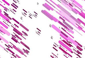 Light Pink vector texture with colorful lines.