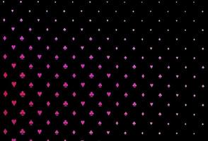 Dark pink vector layout with elements of cards.
