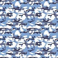 Colorful seamless pattern winter camouflage. Khaki texture. Simple flat vector illustration. For the design of fabric, wrapping paper, covers, web sites.