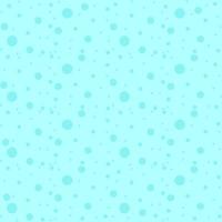 Colorful seamless pattern of falling snow on a blue background. Simple flat vector illustration. For the design of paper wallpaper, fabric, wrapping paper, covers, web sites.