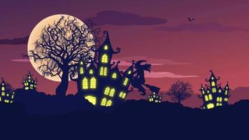 Halloween Cartoon Stock Video Footage for Free Download