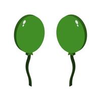 Balloon Illustrated On White Background vector