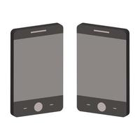 Smartphone Illustrated On White Background vector