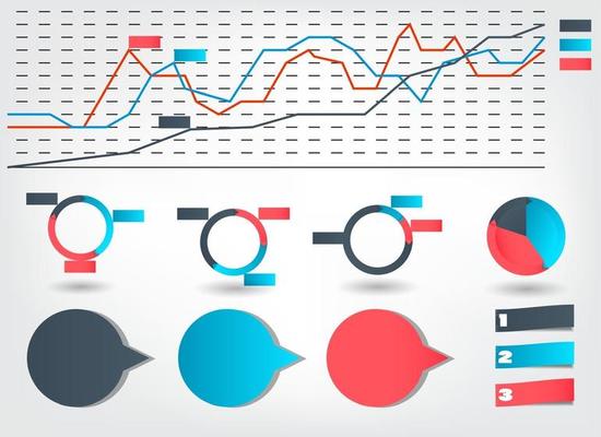 Infographic template business vector illustration