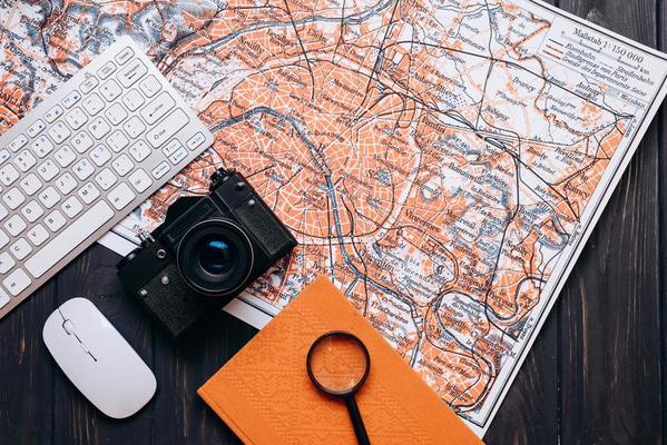 Traveling Map Stock Photos, Images and Backgrounds for Free Download