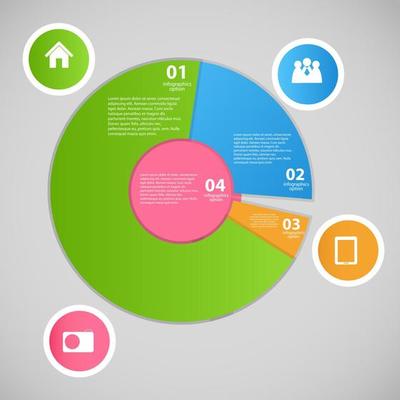 Infographic business template vector illustration