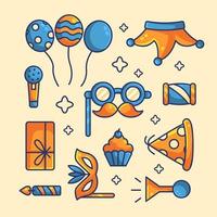 Party Elements Collection vector