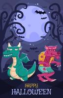 Happy Halloween Background vector