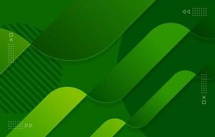 Modern Geometric Green Background vector