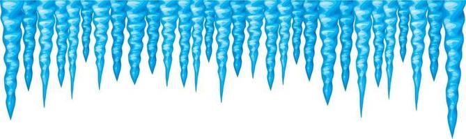 Shiny Icicle Background vector