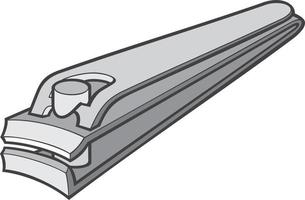 Stainless Steel Nail Clipper vector