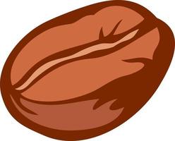 Brown Roasted Coffee Bean vector