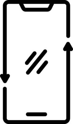 Line icon for smartphone