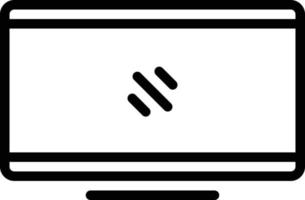 Line icon for display vector