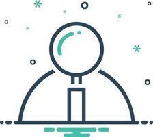 Mix icon for finding vector
