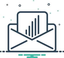 Mix icon for open vector