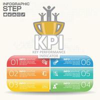 Infographics step by step. Pie chart, graph, diagram with 10 steps, options, parts, processes with small arrows. Vector business template for presentation and training.