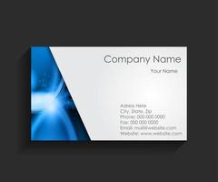 Template for Business Card Vector Illustration