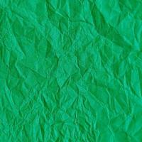 Fondo de textura de papel verde arrugado realista