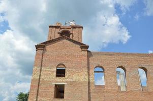 construcción de una iglesia ortodoxa foto