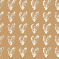 vector seamless pattern small hearts