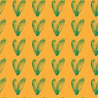 vector seamless pattern small hearts