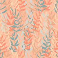 autumn leaves vector seamless pattern. background for fabrics, prints, packaging and postcards