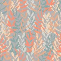 autumn leaves vector seamless pattern. background for fabrics, prints, packaging and postcards