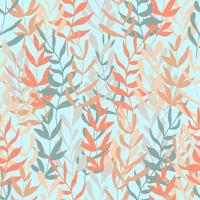 autumn leaves vector seamless pattern. background for fabrics, prints, packaging and postcards