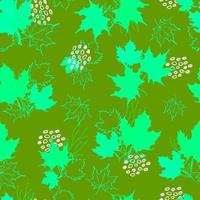 autumn leaves vector seamless pattern. background for fabrics, prints, packaging and postcards