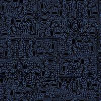 vector seamless pattern Abstract Modern Shapes . Simple geometric pattern  with different figures. Artistic folk shapes.