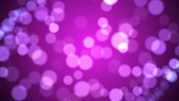 bokeh purple particle background loop animation video