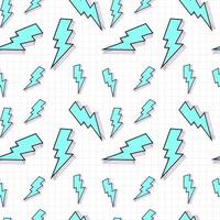 Abstract Seamless Pattern Background with bolt. Vector Illustration
