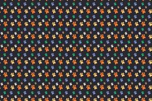 Paws background pattern graphics wallpaper design vector for decorative printing