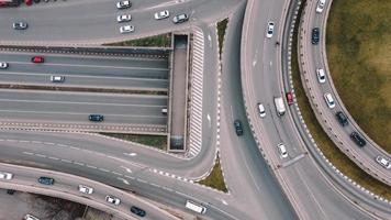 Highway Traffic Aerial photo