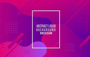 Abstract liquid background vector