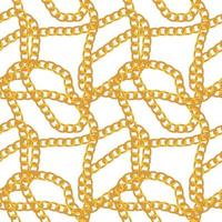 Abstract Chain Seamless Pattern Background. Vector Illustration