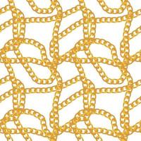 Abstract Chain Seamless Pattern Background. Vector Illustration