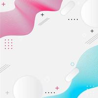 Abstract Geometric Minimal Background. Vector Illustration